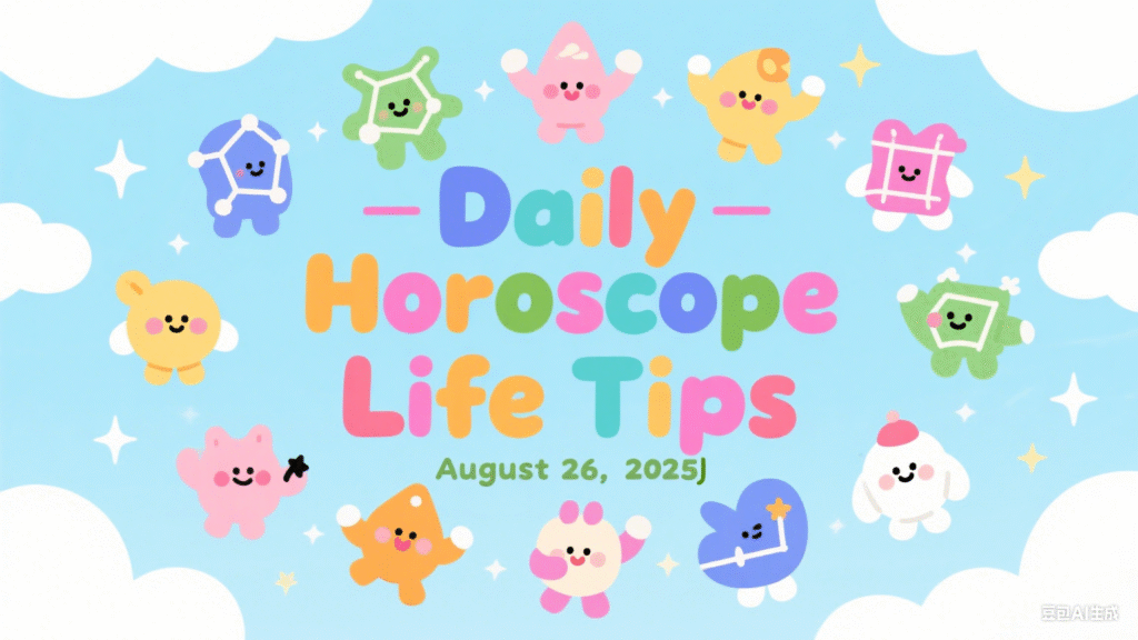Daily Horoscope – August 31, 2025 | Zodiac Life Tips